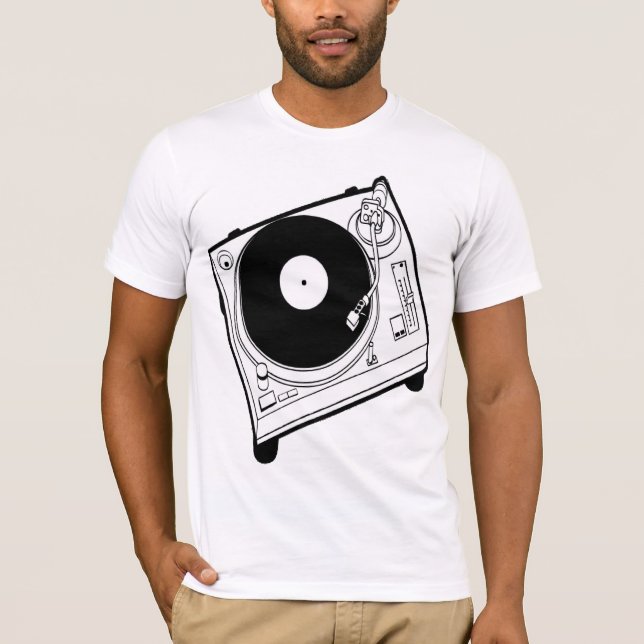 TurntableDj-utslagsplats Tee (Framsida)