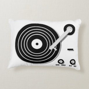 Turntablen kudder prydnadskudde