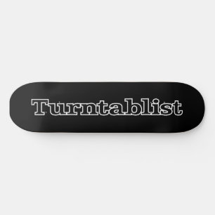Turntablist Mini Skateboard Bräda 18,7 Cm