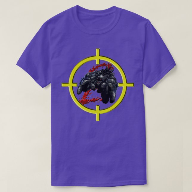 Turok 2 Crosshair Dinosoid T Shirt (Design framsida)