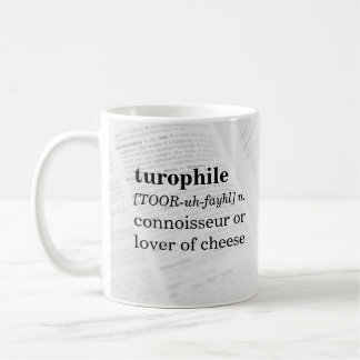 Turophile Connoisseur av ost Kaffemugg
