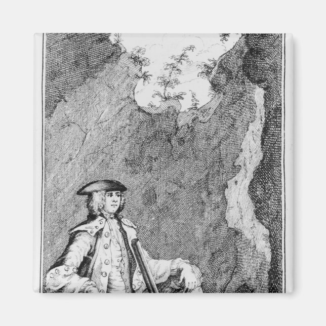 Turpin medan han gömde sig i en grotta magnet (Framsidan)