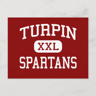 Turpin - Spartans - High School - Cincinnati Ohio Vykort