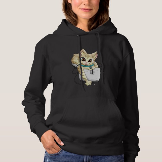 Turq Hoodie Tröja (Framsida)