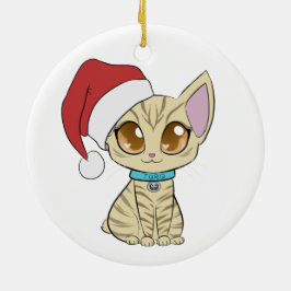 Turq Ornament! Julgransprydnad Keramik