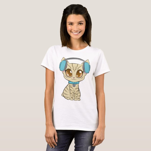 Turq Women's Basic Tee Shirt (Hel framsida)