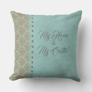Turqoise Baroque - Pillow Kudde