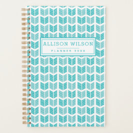 Turqoise Ethnic Aztec Arrows Mönster