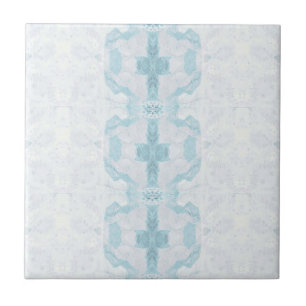 Turquise aqua Diamond geometric design Kakelplatta