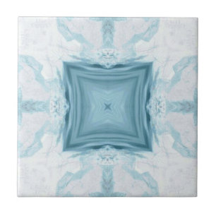 Turquise aqua Diamond geometric design Kakelplatta