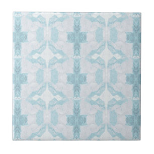 Turquise aqua Diamond geometric design Kakelplatta