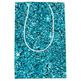 Turquise Aqua Glitzy Gnistra Glitter
