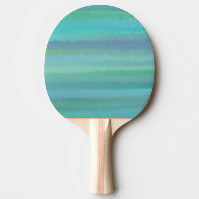 Turquise är min favorit Färg Ping Pong Paddle Pingisracket (Framsidan)