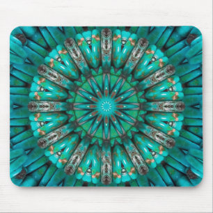 Turquise Art 1 Mousepad Musmatta