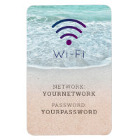 Turquise Blue Ocean Beach Wi-Fi-tecken