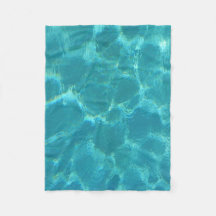Turquise Blue Swimming Bassäng Vatten Abstrakt