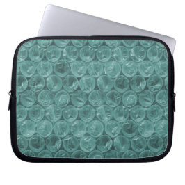 Turquise bubble wrap mönster laptop sleeve