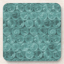 Turquise bubble wrap mönster