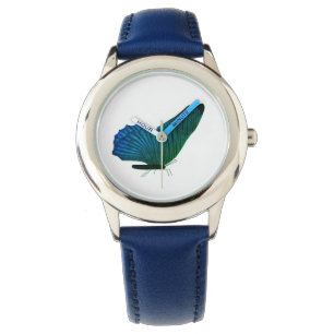Turquise Butterfly eWatch Watch Watch Armbandsur