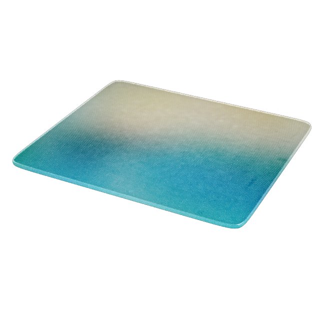 Turquise Chic White Aqua Blue (Hörn)