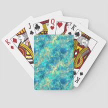 Turquise Crumpled Struktur