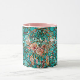 Turquise Dream Catcher Mugg