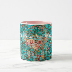 Turquise Dream Catcher Mugg