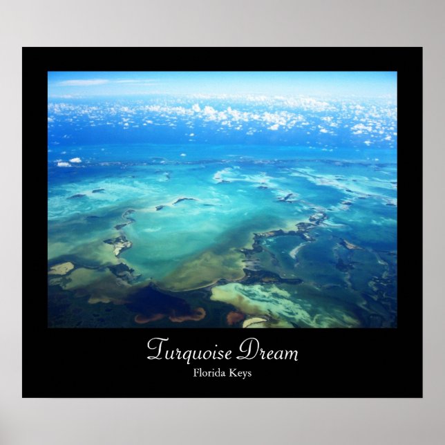 Turquise Dream Poster - Florida Nycklar (Framsidan)