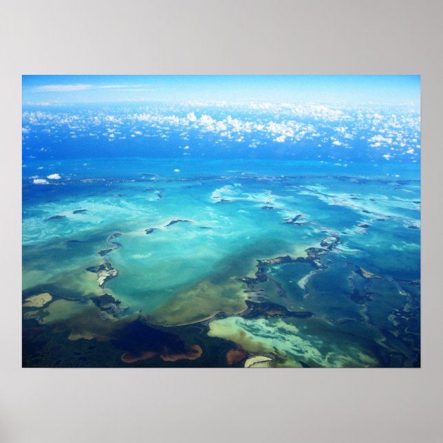 Turquise Dream Poster - Florida Nycklar (Framsidan)