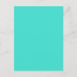 Turquise Grönt-Blue Solid Färg Vykort