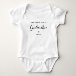 Turquise Heart, blir du min gudmor Frieri T Shirt