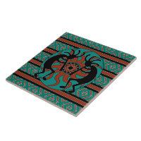 Turquise Kokopelli Tribal Sol Southwest