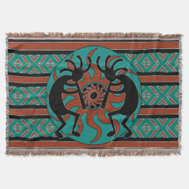 Turquise Kokopelli Tribal Southwest Design Mysfilt