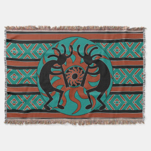 Turquise Kokopelli Tribal Southwest Design Mysfilt