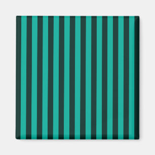 Turquise Lodrät Rand Stil Decor Magnet