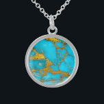 Turquise Marble GULD Glitter - ADD Initialer Sterling Silver Halsband<br><div class="desc">1. Använda fliken "CUSTOMIZE" till "ADD TEXT" - lägg till ett namn eller initialer (monogram). ___________________________________________________________________________________ 2. Om du behöver hjälp med att anpassa ditt objekt eller vill begära anpassad design-tjänster kontaktar du designern LeahG på fliken nedan.</div>