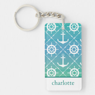 Turquise Nautical Monogram-design