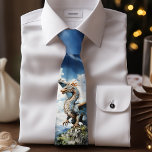 Turquise och Blue Fantasy Dragon Groomsman Slips<br><div class="desc">Lägg till en aning fantasi i din attityd med den här turkosen och den blå keltiska draken manar halsduken. Med en stor drakonillustration matchar den här sliten min drakbröllopssvit och är perfekt för marskalkar eller bästa manliga gåvor. Idealiskt om du drar i kärlek, så tillför det en viskartad beröring till...</div>