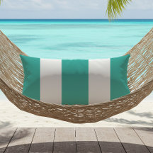 Turquise och White Cabana Rand utomhus