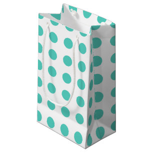 Turquise polka dots