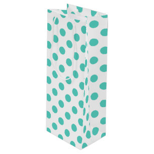 Turquise polka dots