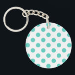 Turquise polka dots<br><div class="desc">Turkos polka dots på vit bakgrund</div>
