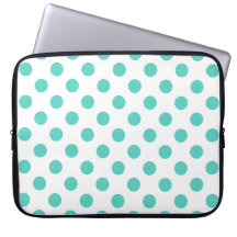 Turquise polka dots
