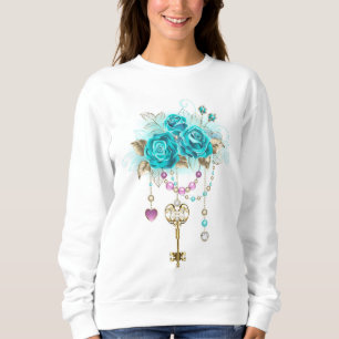 Turquise Ro med Nycklar T Shirt