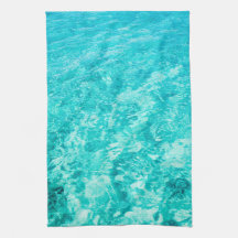 Turquise Sea Ocean Kitchen Towel