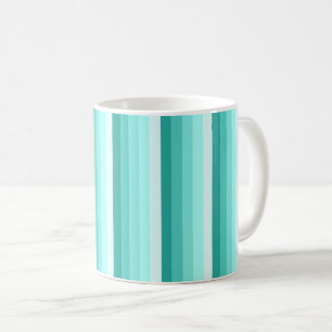 Turquise Shadow rand Kaffemugg