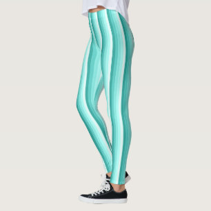 Turquise Shadow rand Leggings