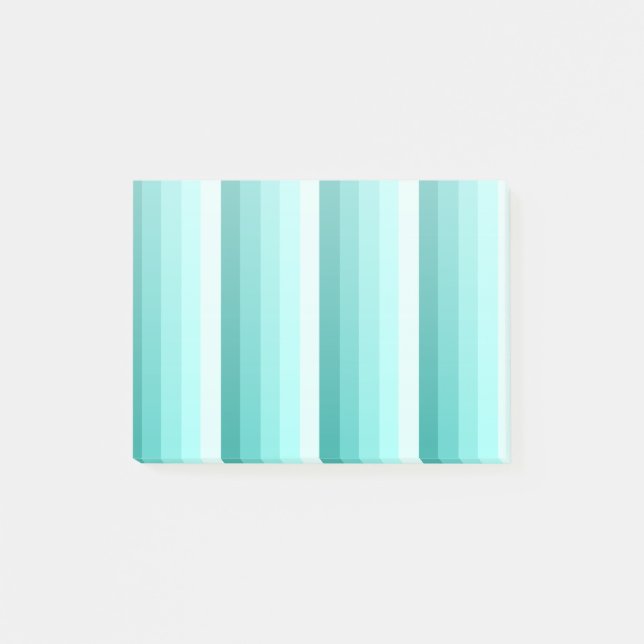 Turquise Shadow rand Post-it Block (Framsida)