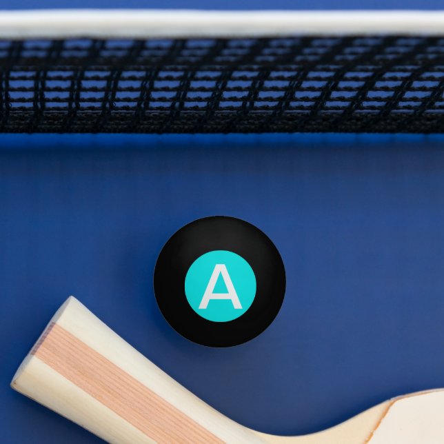 Turquise Solid Färg Pingisboll (Tabell)