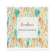 Turquise Tangerine Abstrakt Jewel Möhippa